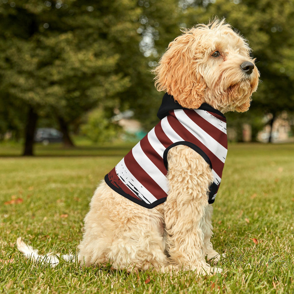 American Flag Dog Hoodie