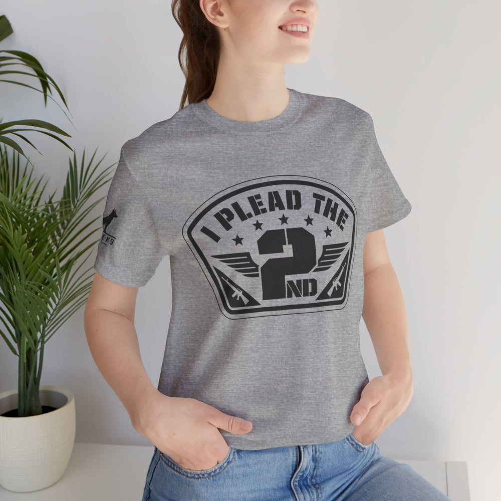 I Plead the 2nd – Winged 2A Tee