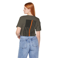DPW Thin Orange Line Tee – Built for the Backbone