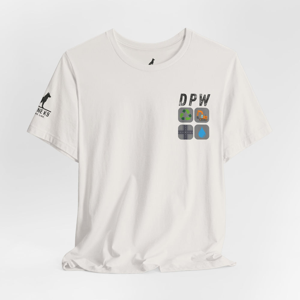 DPW Thin Orange Line Tee – Built for the Backbone