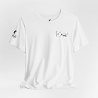 911 Dispatcher Heart T-Shirt – Thin Yellow Line Word Art