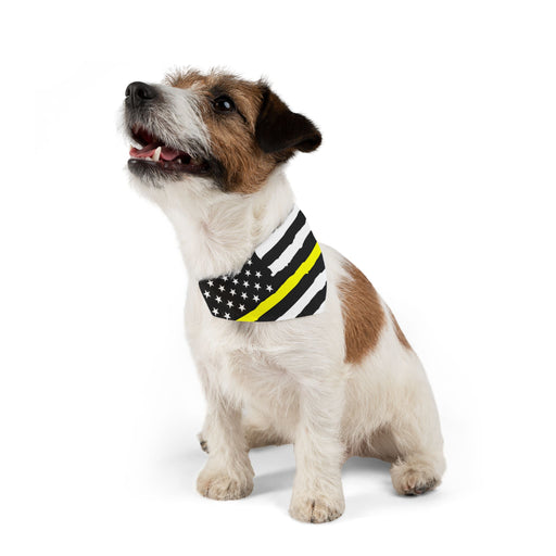 Thin Yellow Line Dog Bandana