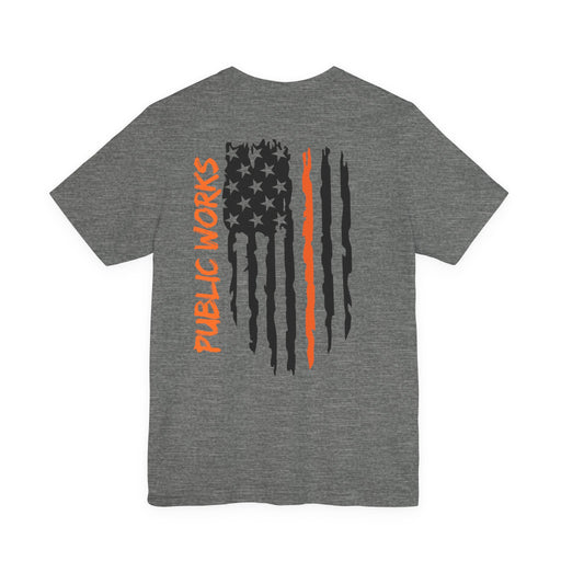 Thin Orange Line Tee – Department of Public Works