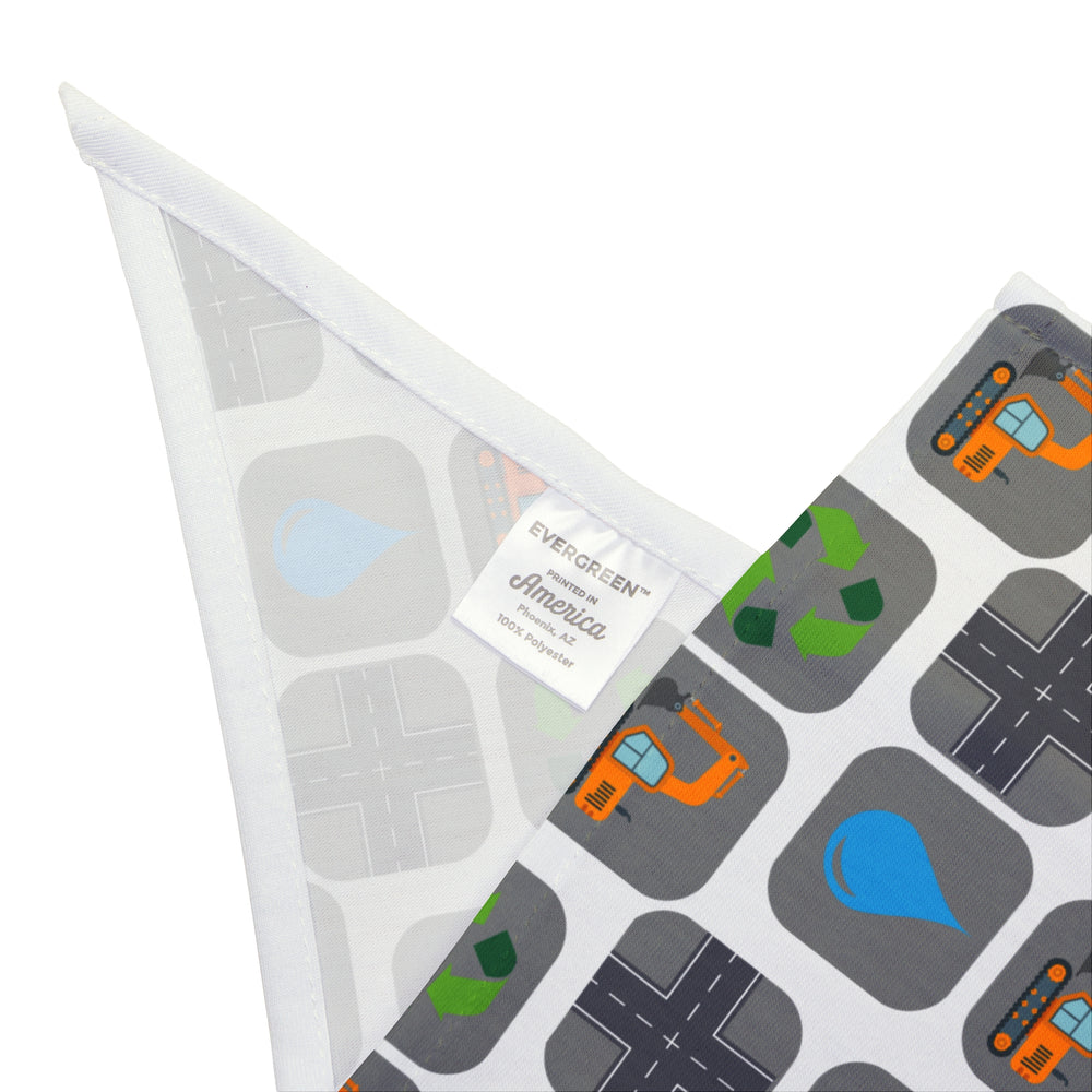 Public Works Dog Bandana – 4 Icons Design