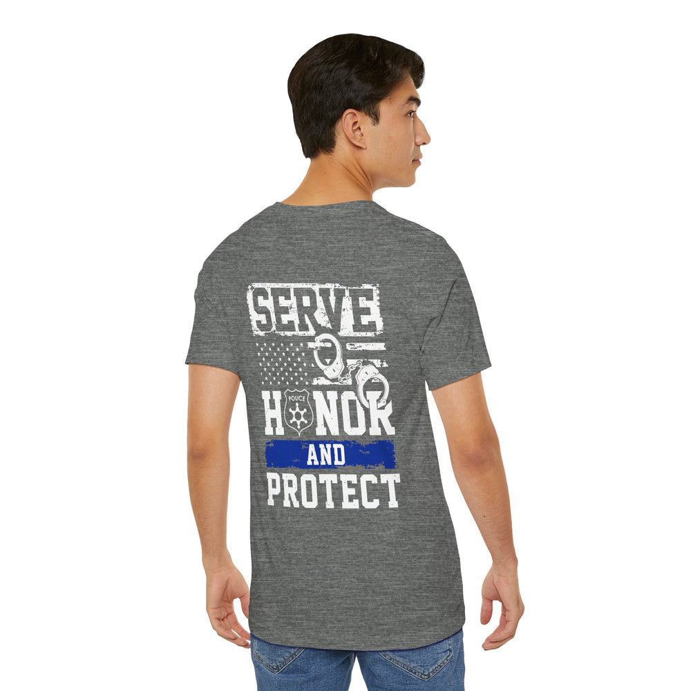 Serve Honor Protect Law Enforcement Tshirt