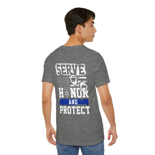 Serve Honor Protect Law Enforcement Tshirt