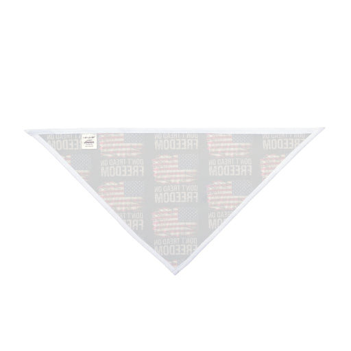 Dog Bandana - American Flag - Don't Tread On Freedom