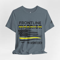 Frontline Warrior 911 Dispatcher T-Shirt – Thin Yellow Line Pride