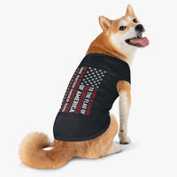 Pledge Of Allegiance Patriotic Pet Tank Top