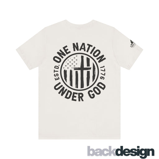 One Nation Under God Tshirt | American Flag and Cross