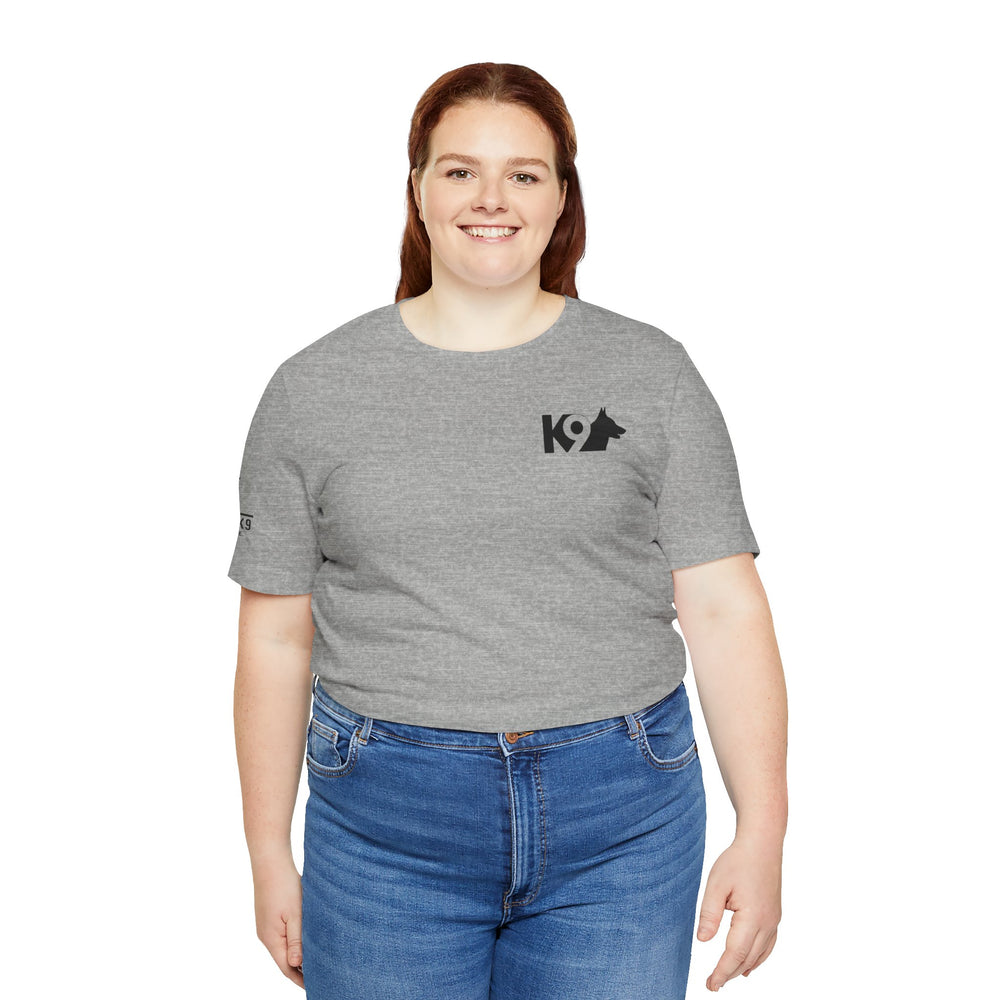 Patriotic K9 American Flag Tee