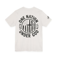 One Nation Under God Tshirt | American Flag and Cross