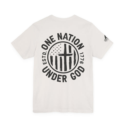 One Nation Under God Tshirt | American Flag and Cross
