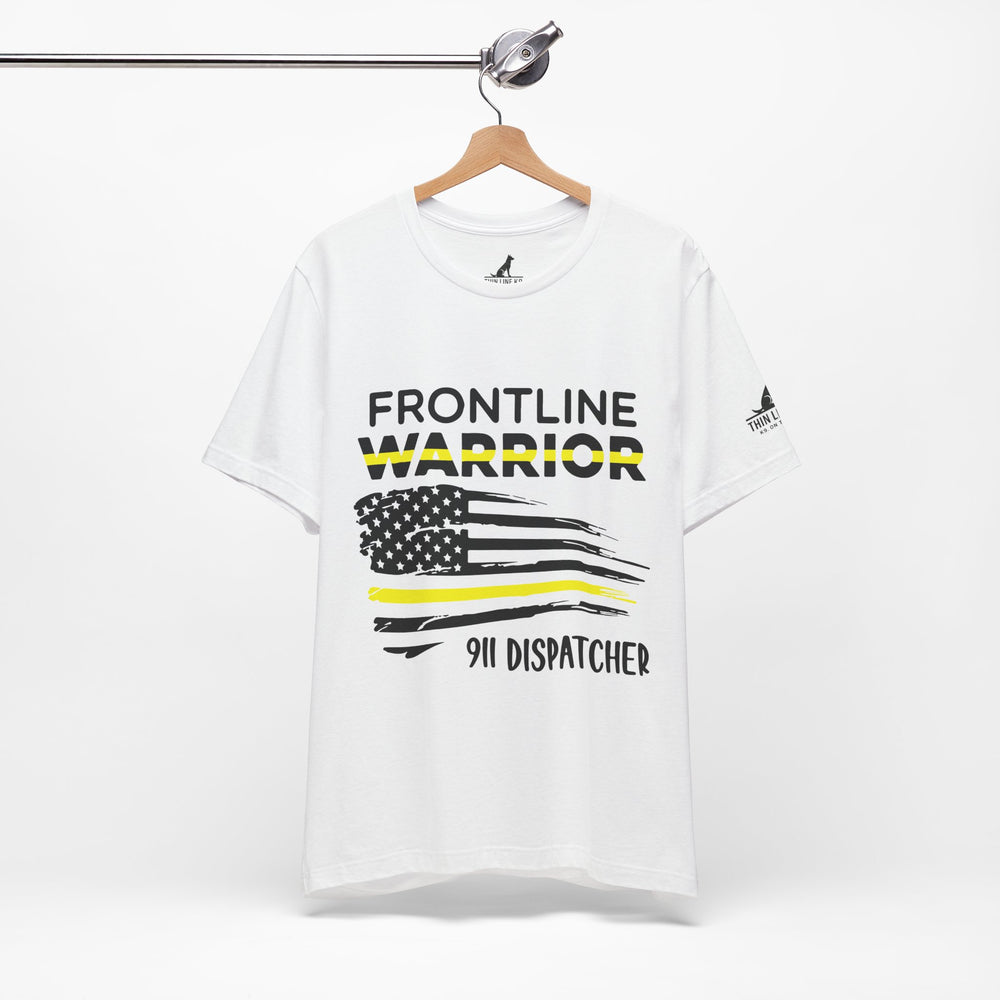 Frontline Warrior 911 Dispatcher T-Shirt – Thin Yellow Line Pride