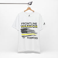 Frontline Warrior 911 Dispatcher T-Shirt – Thin Yellow Line Pride