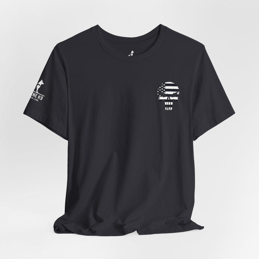 1776 Punisher American Flag Tee