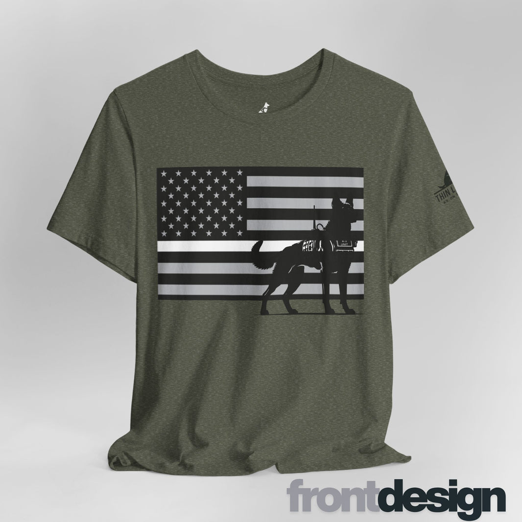image Thin White Line Flag Tee