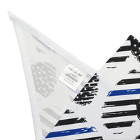 Thin Blue Line Flag Heart Dog Bandana