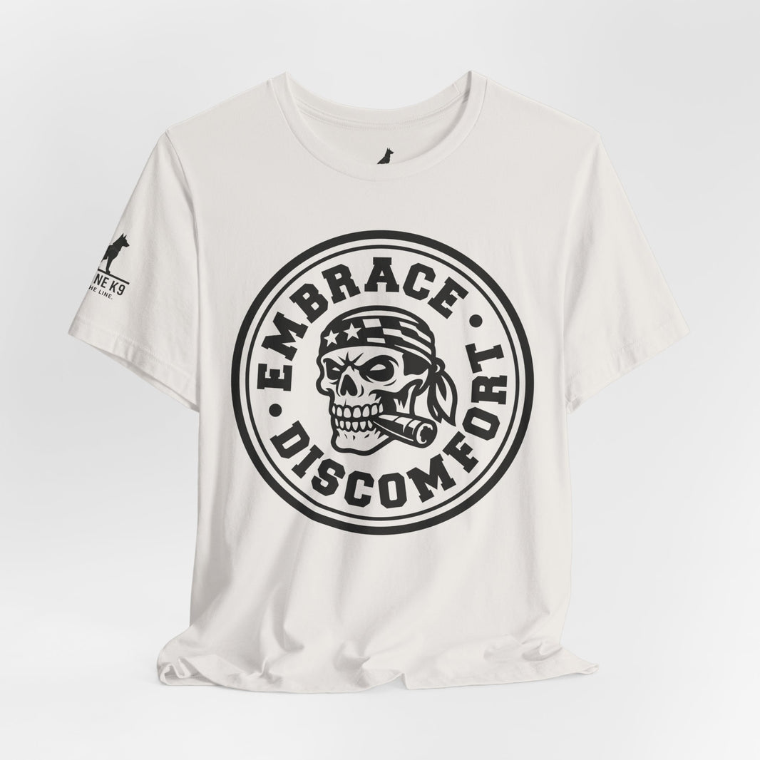 image Embrace Discomfort – Skull Patriot Tee