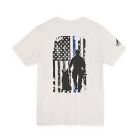 Thin Blue Line Flag K9 Handler Tee