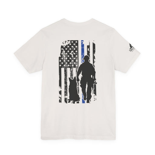 Thin Blue Line Flag K9 Handler Tee