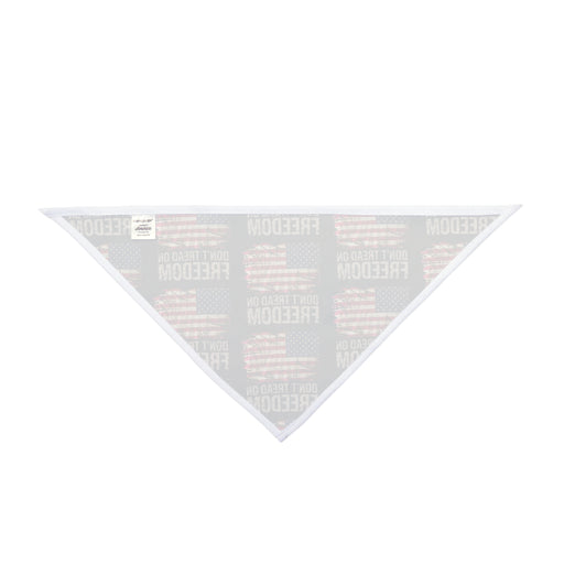 Dog Bandana - American Flag - Don't Tread On Freedom