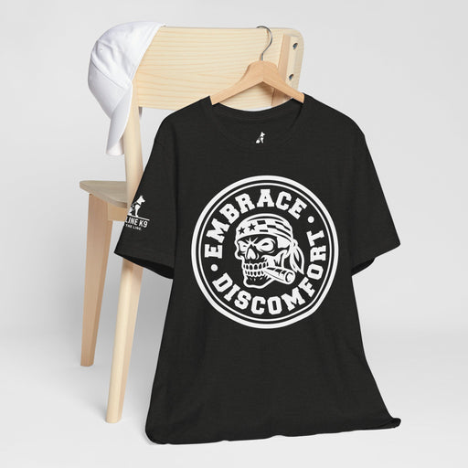 Embrace Discomfort – Skull Patriot Tee