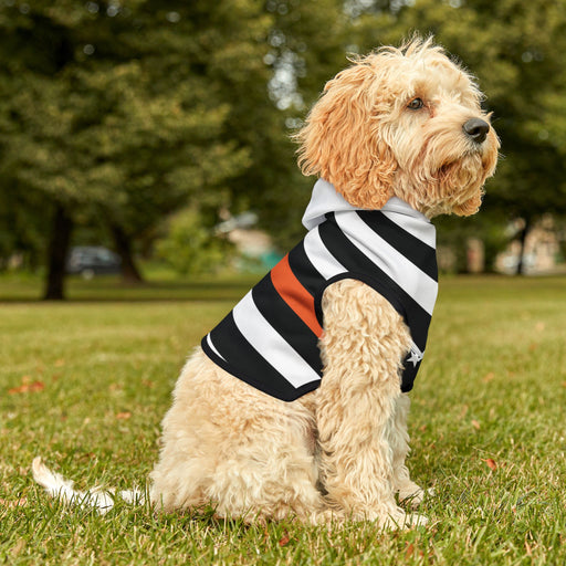 Search and Rescue Thin Orange Line Dog Hoodie