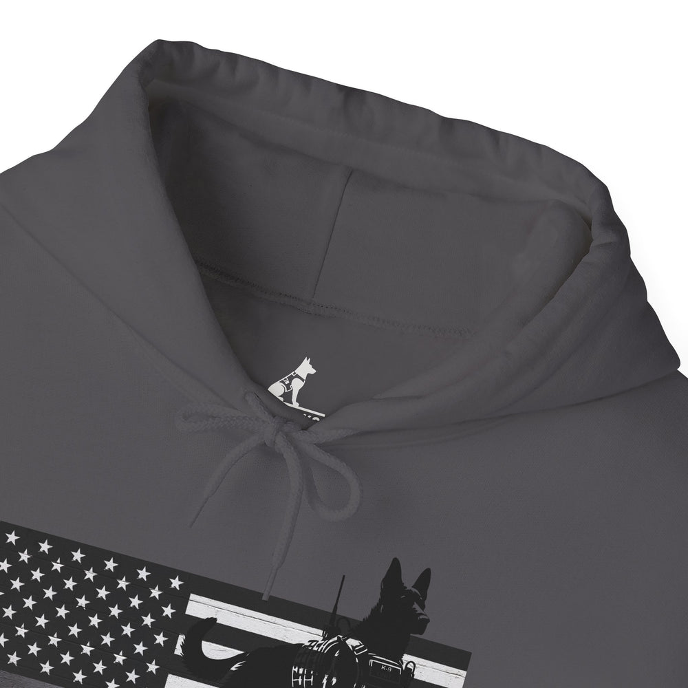 Thin Silver Line K9 Hoodie – Loyalty Wears a Badge