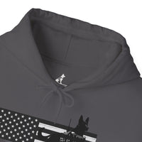 Thin Silver Line K9 Hoodie – Loyalty Wears a Badge