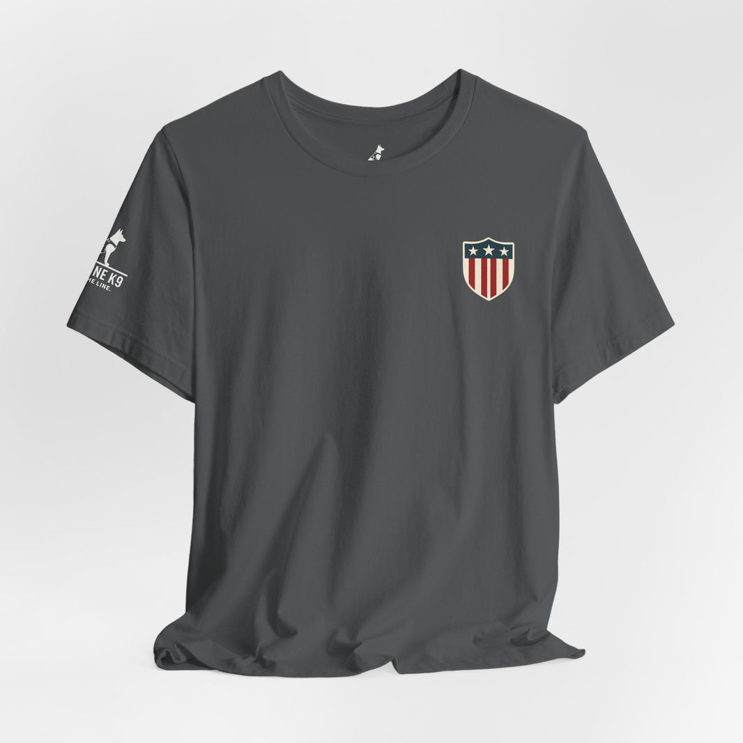 image “Patriotism Offends You?” Eagle Back Print Tee