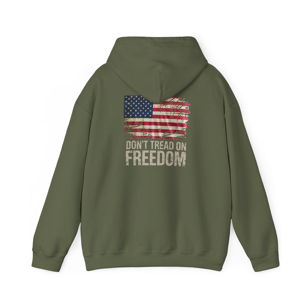 image Don’t Tread on Freedom Hoodie – For the Bold, Not the Quiet