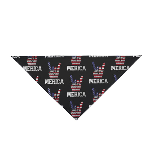 'Merica Patriotic Dog Bandana - American Flag