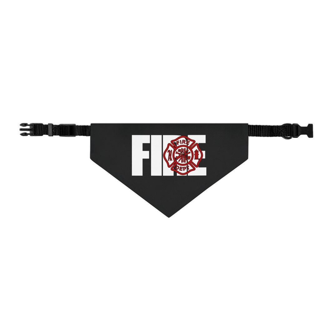 image Maltese Cross Firefighter Support Dog Bandana