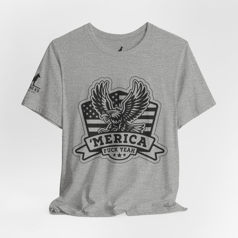 ’Merica F* Yeah! – Eagle & Shield Patriot Tee