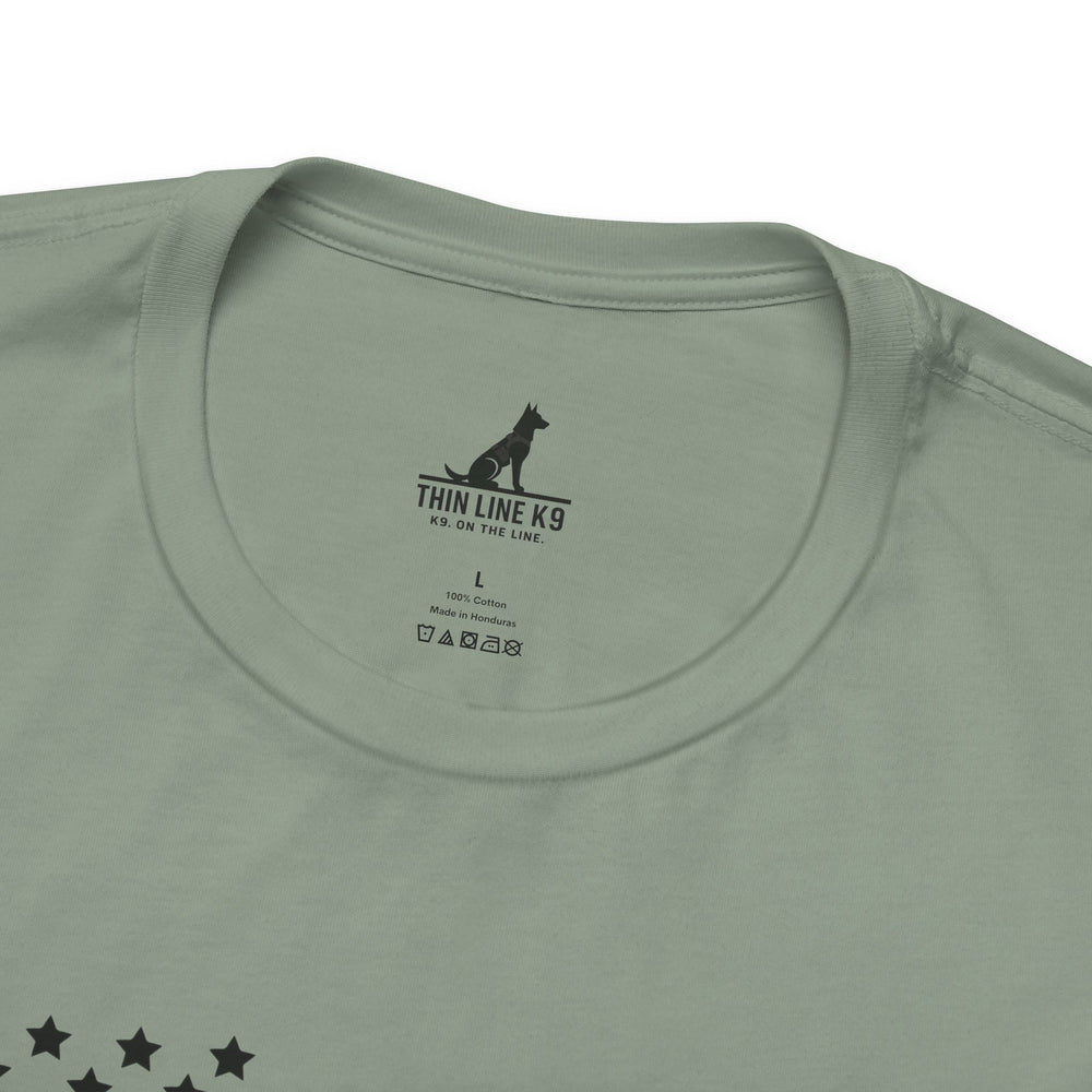 Husband. Father. Corrections Officer. Hero. – Patriotic Flag Design