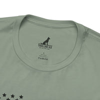 Husband. Father. Corrections Officer. Hero. – Patriotic Flag Design