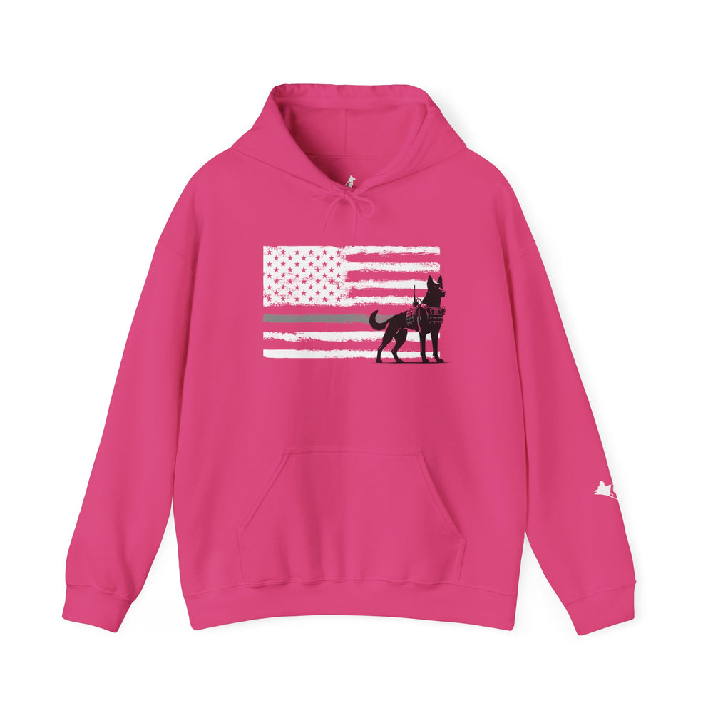 Thin Silver Line K9 Hoodie – Loyalty Wears a Badge