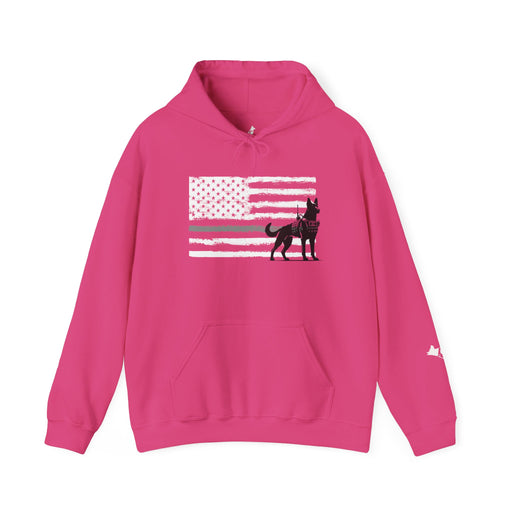 Thin Silver Line K9 Hoodie – Loyalty Wears a Badge