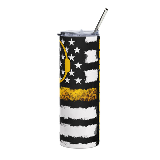 Thin Yellow Line Dispatcher Tumbler – 20oz of No-Nonsense Fuel
