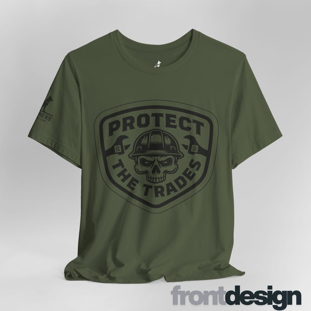 Protect the Trades – Skull & Wrenches Tee