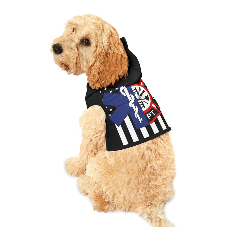 K9 First Responder Hoodie – Star of Life & Maltese Cross Design