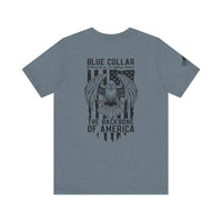 Blue Collar Eagle Flag Tee – Backbone of America Edition