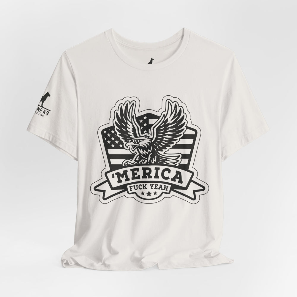 ’Merica F* Yeah! – Eagle & Shield Patriot Tee