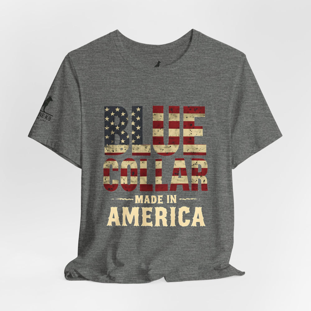 Blue Collar & Built in the USA Tee