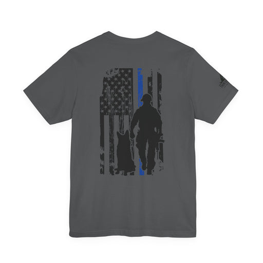 Thin Blue Line Flag K9 Handler Tee
