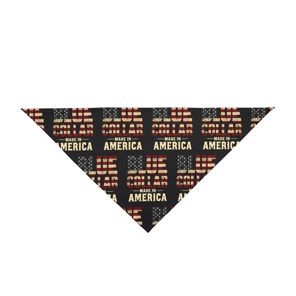 Blue Collar, Made in America Dog Bandana