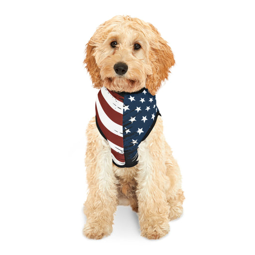 American Flag Dog Hoodie