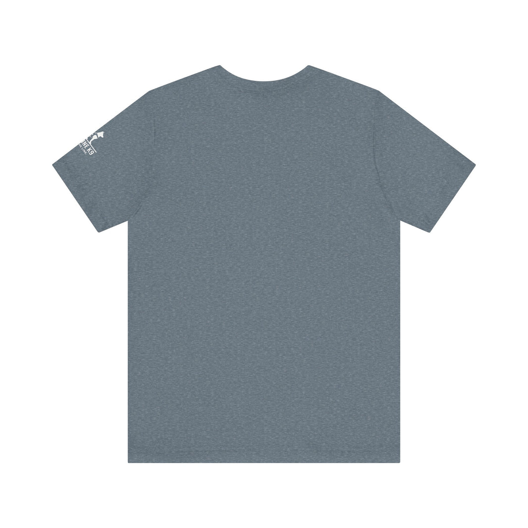 image Plowin' Fields, Livin' Free – Farmer Flag Tee