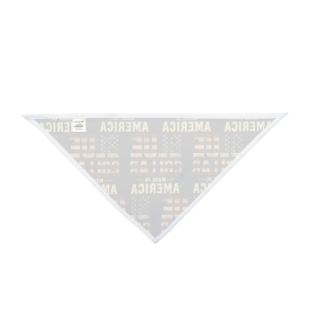 Blue Collar, Made in America Dog Bandana